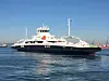 MF Eidsfjord på prøvetur i Tyrkia. Nå er den på vei til Norge. Bilde: Fjord1