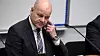 Kriminalsjef Risto Lohi i det finske rikskriminalpolitiet opplyste fredag om en tung gjenstand funnet nær den skadede gassrørledningen. Her fra en pressekonferanse tidligere i oktober.