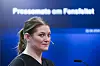 Næringsminister Cecilie Myrseth (Ap) på onsdagens pressemøte om Fensfeltet. Foto: Ole Berg-Rusten / NTB