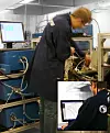 Sintef har mange forskningsoppdrag innen hydrogenteknologi, tilsammen verdt rundt 60 millioner kroner i året. Her fra utvikling av brenselceller. Foto: Melinda Gaal/Sintef