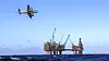 Equinor har stengt produksjonen på Oseberg Øst-plattformen grunnet lavbemanning. Her et P3 Orion-fly over Osebergfeltet i Nordsjøen.