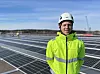 Prosjektleder Ulrik Rør i Solcellespesialisten. Foto: Solcellespesialisten
