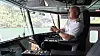 Kaptein John Nauckhoff har byttet ut verdens største cruiseskip med jobb på verdens mest miljøvennlige turistcruiser. Foto: Eirik Helland Urke