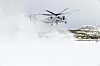 Et Sikorsky CH-53E Super Stallion fra US Marines Corps lander under vinterøvelsen Cold Response i Norge i 2016. Bilde: Torbjørn Kjosvold / Forsvaret