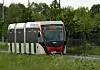 I løpet av høsten skal to slike 24 meter lange toleddede gass-elektriske hybridbusser settes i drift i Bergen sentrum.