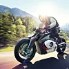 BMW Motorrad har begynt å leke seg med mulighetene for en fremtidig elektrisk motorsykkel. Designerne spiller tydelig på de lange tradisjonene tyskerne har med boksermotoren. Foto: BMW Motorrad