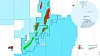 Sokkelkart som viser hvor oljefunnet ligger i forhold til Johan Castberg-feltet i Barentshavet. Illustrasjon: Equinor