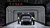 Teslas fabrikk i Berlin produserer Model Y. 3000 eksemplarer ruller av samlebåndet hver uke.