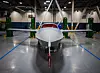 «Loyal wingman»-dronen General Atomics YFQ-42 i et testanlegg i Poway, California. Fotografert 19. mai 2025. Foto: Secretary of the Air Force Public Affairs