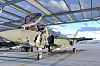 Morten «Dolby» Hanche sitter i cockpiten like før han som første norske pilot skal fly F-35. Foto: US Air Force