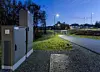 Veilysanlegget på fylkesvei 546 i Fana i Bergen har strømsparende LED-lys og ekstern styring. Det ble bygd i 2017.