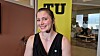 Teknas valgkomite innstiller Elisabet Haugsbø fra Trondheim som ny president. Her fra en podkast-innspilling hos Teknisk Ukeblad Media.