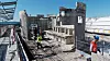 De to påbygde etasjene er fjernet, kun noen mindre rester står igjen. Nå skal taket forsterkes, og det kommer inn tekniske rom samt en paviljong med møterom.