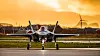 Et av de første F-35 kampflyene på Ørland flystasjon, 10. november 2017. Foto: Eirik Helland Urke