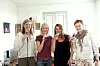 Sangsemblet, fra venstre Tove Brustad, Ingvild Johansen, styreleder NFA, direktør Data Respons, Siri Hass Gjermundsen, Grethe Brustad. Ingvild Johansen er en av vetarene, hun har vært med siden starten.