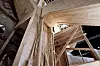 HØYT: Det blir både høyt og trangt når barna har fått boltre seg som arkitekter.