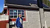 På taket til Øyvind Halseth skulle det vært full produksjon på en solrik dag som denne. Foto: Knut Bjørheim