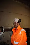 INGENIØRSJEF: Richard Robert har fulgt byggingen av Skarv i Korea i to år som engineering manager for BP.
