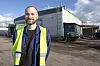 Fabrikken: God tilgang på kompetanse fra papirindustrien var en av årsakene til at Renewcell etablerte sin første fabrikk nettopp i Kristinehamn, forteller markedssjef Harald Cavalli-Björkman.