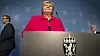 Barne- og familieminister Kjell Ingolf Ropstad (KrF), finansminister Jan Tore Sanner (H) og statsminister Erna Solberg (H) presenterte sammen med næringsminister Iselin Nybø (V) fredag en tiltakspakke for grønn omstilling, som tilsvarer omtrent 220 kroner per innbygger i året.