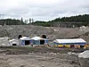 Det har lekket ut både Uran og Sulfat fra tunnelboremaskinmassene som er lagt ut på Åsland etter drivingen av Follobanen.