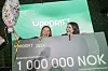 Litech-duoen Synne Sauar (t.v.) og Ida Marie Pedersen håper stipendet vil hjelpe dem med å utvide internasjonalt. Foto: Arash A. Nejad