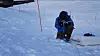 Snowvision rakk bare å søke 3 mål av raset i Tamokdalen før de måtte avblåse på grunn av økt rasfare.
