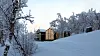 UKJENT ENERGIBEHOV: Selvom denne hytta bygges på Geilo, i vinterlandet Norge, synes ikke arkitekten det er nødvendig å tallfeste energibehovet.