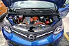Under panseret på en Opel Ampera-e. Foto: Per Erlien Dalløkken