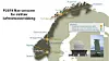 Kart over alle lokasjoner som skal få nye radarer, samt tre regionale vedlikeholdsanlegg. Illustrasjon: Forsvarsmateriell