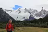 Irene Rummelhoff i Patagonia. Foto: Privat
