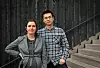 Forskerne Feng Chen og Nicole Kringos tror teknologien kan være klar om få år.