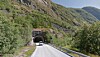 Finsåstunnelen på 2412 meter er den lengste av de tre tunnelene som skal rehabiliteres.