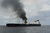 Marlin Luanda ble truffet av et missil utenfor Jemen 27. januar. Skipet begynte å brenne, men fikk assistanse fra det indiske marinefartøyet INS Visakhapatnam som sendte 10 soldater med spesialutstyr sendt om bord. Etter seks timer fikk de kontroll på brannen.