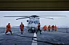 Et NH90-helikopter ombord på Kystvaktfartøyet KV Senja, før kontrakten ble hevet.