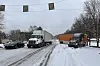 Snø og is skaper problemer på veiene i Atlanta i Georgia. Foto: Jeff Amy/AP/NTB