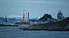 Redningsarbeidet er i gang, og man forsøker nå å hindre at Fregatten KNM Helge Ingstad synker etter en kollisjon med en tankbåt ved Stureterminalen i Øygarden. Foto: Marit Hommedal/NTB Scanpix
