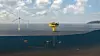 TechnipFMC ser også på hvordan de kan få til storskala hydrogenproduksjon og distribusjon ved hjelp av offshore vind. Illustrasjon: TechnipFMC