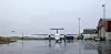 Widerøe Dash 8-100-fly på Bodø lufthavn.