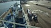 Gasstankene på dekk måtte kjøles ned til -163 grader med nitrogen før fylling av LNG kunne starte ved kai i Rotterdam onsdag. Ternsund var da det første havgående fartøy som bunkret LNG i den nederlandske havna.
