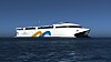 Incat 130 meter lang bil- og passasjerferge. Bygges for Buquebus i Argentina og skal gå mellom Buenos Aires og Montevideo (Uruguay).
