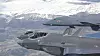 B-1B Lancer besøkte norsk luftrom og trente med F-35A fra 332 skvadron i mai 2020. Foto: ENBO QRA/331SQN