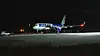 Rundt 200 amerikanske soldater deltar i deployeringen til Ørland. De første ble fløyet i et chartret B757-200. Foto: Forsvaret
