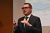 Hydro-sjef Svein Richard Brandtzæg la onsdag fram tall for første kvartal 2015: Rekordresultat på 3,2 milliarder kroner.
