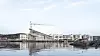 Snart skal bygget taues til endelig adresse ved Lindesnes havhotell.