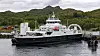 Ferga MF Torghatten ved kai i Horn. Ferga trafikkerer sambandet Horn-Andalsvåg på fylkesvei 17 i Nordland, og forbinder kommunene Brønnøy og Vevelstad.