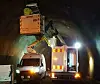Arbeidene er allerede i gang i Sarnes- og Stornestunnelen. Foto: Gagama Elektro