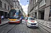 Strømfaste trikker i Praha.