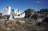 Inngangen til Snø, den nye innendørs skihallen på Lørenskog. Bygget var nesten helt ferdig da TU besøkte hallen i oktober 2019, kun tre måneder før Betonmast skal overlevere det til byggherre Snøporten Utvikling..