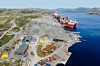 Dete er det planlagte ammoniakkanlegget i Skipavika ved Mongstad utenfor Bergen.